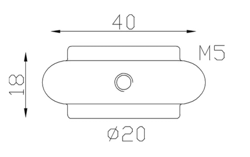 Garniture fine de barreaux, en fonte. Compatible avec des barreaux de diamètre 20mm. Hauteur 18mm largeur 40mm. Cette bague sobre ornera vos barreaux de grilles de défense, portails, escaliers par exemple. Fixation par vis car taraudage M5 (vis fournie). Fourni brut, à peindre ou à vernir avec un produit adapté pour la protection contre la corrosion.