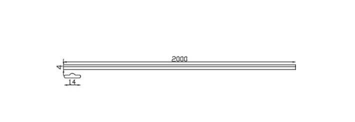 Barre profilé plat laminé, pleine, en fer forgé. Longueur de 2000mm largeur 14mm et épaisseur 4mm. Idéal pour l'assemblage de volutes et créer la composition de votre choix, pour une utilisation en intérieur comme en extérieur. Fixation par soudure. Très utilisé en ferronnerie d'art, il permet d'assembler sans soudure volutes en profil plat ou carré. Cette fixation à l'ancienne donnera un effet des plus raffinés à votre réalisation. Vous pouvez toutefois souder vos éléments entre eux et ajouter la bague d'assemblage pour améliorer la finition et l'esthétique de votre œuvre, que ce soit un portail en fer forgé, une rambarde en fer forgé ou encore une pergola en fer forgé.