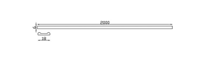 Barre profilé plat laminé, pleine, en fer forgé. Longueur de 2000mm largeur 18mm et épaisseur 6mm. Idéal pour l'assemblage de volutes et créer la composition de votre choix, pour une utilisation en intérieur comme en extérieur. Fixation par soudure. Très utilisé en ferronnerie d'art, il permet d'assembler sans soudure volutes en profil plat ou carré. Cette fixation à l'ancienne donnera un effet des plus raffinés à votre réalisation. Vous pouvez toutefois souder vos éléments entre eux et ajouter la bague d'assemblage pour améliorer la finition et l'esthétique de votre œuvre, que ce soit un portail en fer forgé, une rambarde en fer forgé ou encore une pergola en fer forgé.