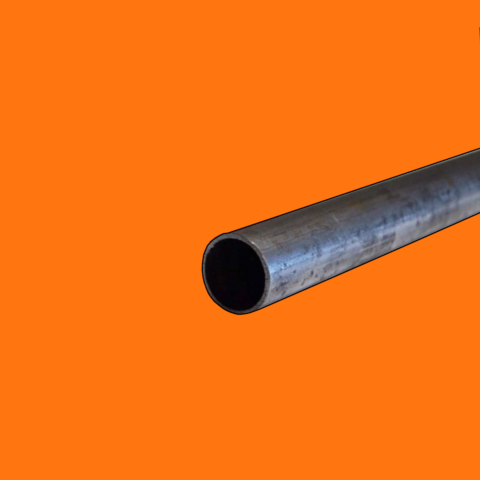 Tube rond en acier - Ø30mm et 2 mm d'épaisseur chez Déco Fer Forgé