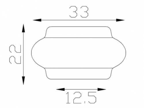 Garniture de barreaux carrés, en fer forgé. Compatible avec des barreaux de largeur 12mm. Hauteur 22mm largeur 33mm. Cette bague d'apparence sobre ornera vos barreaux de grilles de défense, portails, escaliers par exemple. Fixation par soudure. Fournie brut, à peindre ou à vernir avec un produit adapté pour la protection contre la corrosion. Produit galvanisable.