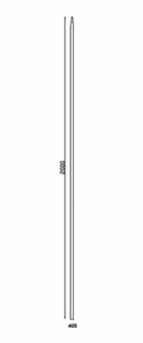 Barreau appointé forgé à chaud pour clôture. Hauteur 1200mm section carré lisse plein de 14x14mm Pointe de 65 mm. Différentes hauteurs au choix. Fixation par soudure. Fourni brut, à peindre ou à vernir pour protéger de la corrosion. Au delà de son rôle sécuritaire, il peut être un élément décoratif dans plusieurs réalisations en fer forgé tel que du mobiliers, divers objets décoratifs, des grilles de défense, des rampes d'escaliers, des portails, des kiosques, des gardes corps.