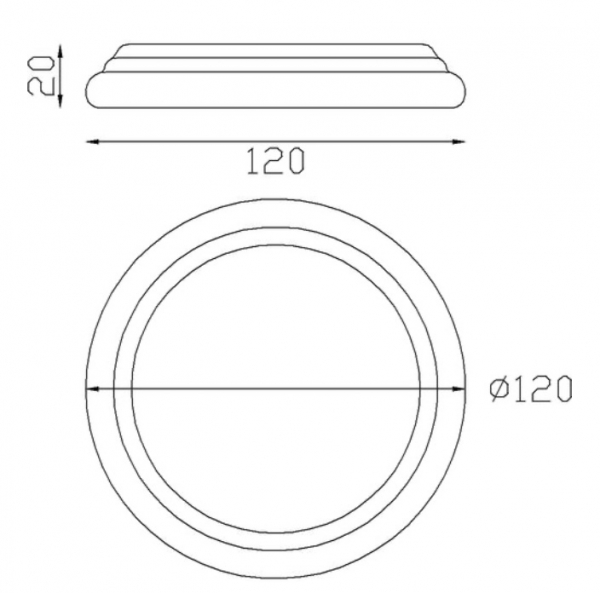 Platine pour poteau de départ, en fer forgé. Diamètre de la base 120mm Hauteur 20mm. Fixation par soudure. Cet habillage de la base du barreau permet fixer votre poteau au sol, il apportera un raffinement à votre fabrication par ce détail de finition. Platine estampée formant trois marches. Livrée brut, prêt à peindre ou à vernir. D'autres dimensions existent.