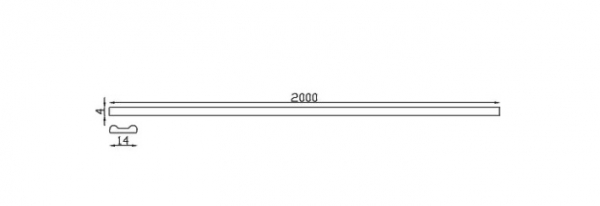 Barre profilé plat laminé, pleine, en fer forgé. Longueur de 2000mm largeur 14mm et épaisseur 4mm. Idéal pour l'assemblage de volutes et créer la composition de votre choix, pour une utilisation en intérieur comme en extérieur. Fixation par soudure. Très utilisé en ferronnerie d'art, il permet d'assembler sans soudure volutes en profil plat ou carré. Cette fixation à l'ancienne donnera un effet des plus raffinés à votre réalisation. Vous pouvez toutefois souder vos éléments entre eux et ajouter la bague d'assemblage pour améliorer la finition et l'esthétique de votre œuvre, que ce soit un portail en fer forgé, une rambarde en fer forgé ou encore une pergola en fer forgé.